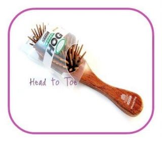 Kent Woody Hog Styling Wood Pin Hair Brush New
