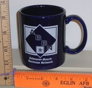 Anheuser Busch Business Network Beer Advertising Coffee Mug Cup