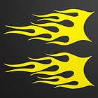 Decal Sticker Flames For Cars bikes & Helmets KR538