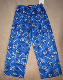 SONIC The Hedgehog X   Lounge Pants Pajamas Pjs sz 8