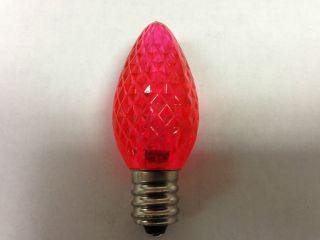 LED C7 Replacement bulb, Commercial Christmas Lights, Pink Light 3