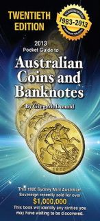 AUSTRALIA COIN & BANKNOTE 2013 PRICE GUIDE 20th Edition by GREG