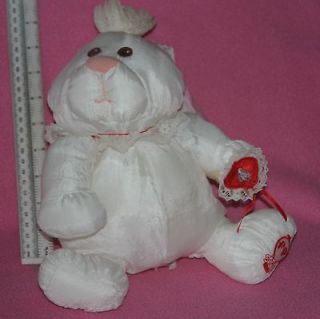 Fisher Price 1988 Puffalump Valentine Bunny Rabbit 10 #8012