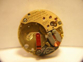 1974 Vintage Bulova Accutron 13 Jewel 2301 Watch Movement for Parts or