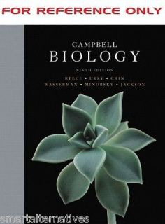 Campbell Biology 9th Edition by Reece, Urry, Cain, Jackson 9e
