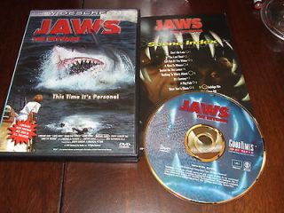 Jaws  The Revenge (DVD, 1999) Free US Ship Tested Caine sharks Gary
