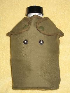 Canteen And Insulated Cover  Combo. Military  EXCELLENT ISSUED SURPLUS