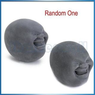 Funny Anti Stress Giggle Face Ball Venting Ball Grey