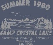 Womens Summer 1980 Girls Camp Crystal Lake T shirt