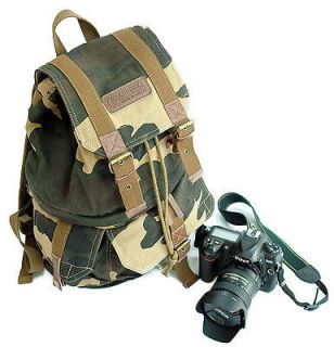 DSLR Camera Bag Backpack Canon EOS 6D 650D 60D 5D Mark 3 2 600D 7D