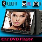 Din 7 Inch Car CD/DVD Player Audio Ipod Radio Bluetooth RDS USB/SD