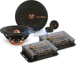 Power PPI PC2.65C 6 1/2 2 Way Component 6.5 Car Speaker System