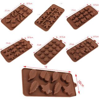 Cavity Silicone Cake Chocolate Cookie Candy Mold DT235