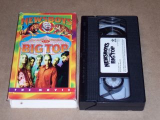 Newsboys Down Under the Big Top   The Movie VHS video