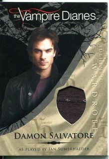 The Vampire Diaries Season 1 Wardrobe Card M13 Damon Salvatore