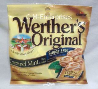 Werthers Original Sugar Free Caramel Mint Hard Candies