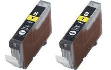 Compatible Canon CLI 8Y Yellow Ink Cartridges CLI8Y