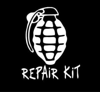 Funny Vinyl Sticker Repair Kit Grenade Decal For Car Truck Boat