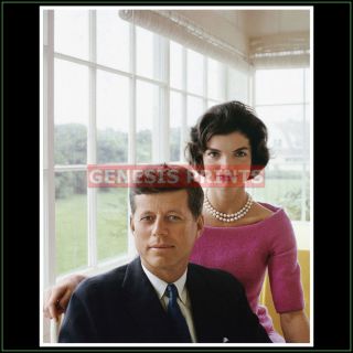 President JFK Jack and Jackie Kennedy Photo 10 x 8 Photograph #5
