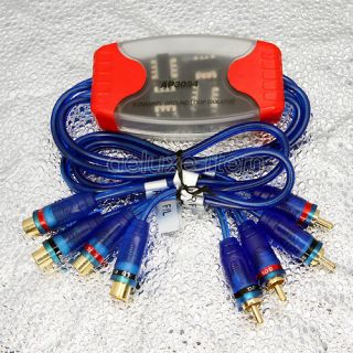 CHANNEL RCA GROUND LOOP ISOLATOR REMOVE NOISE FILTER