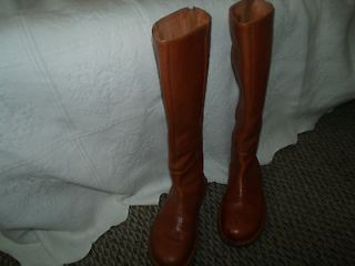 Trippen Carmel Colored Flat Knee High Boots