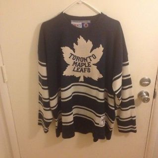 Vintage 1930s Toronto Maple Leafs Jersey Sweater XXL