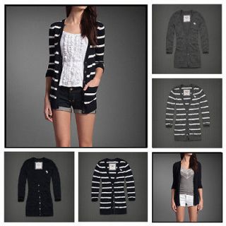 abercrombie and fitch cardigans striped