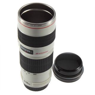 For Canon Camera Lens 11 EF 70 200 mm F/4 USM Cup Mug Thermos
