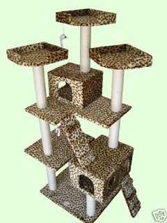 74 Cat Tree Toy House Condo Scratcher Furniture F2038
