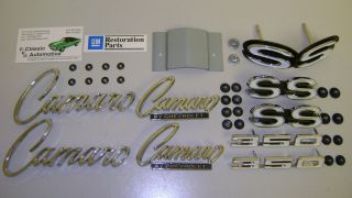 Emblem Kit 68 Camaro Super Sport SS 350 36 pc Kit **In Stock** with