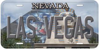 Las Vegas Nevada Car Auto Tag Novelty License Plate 5C