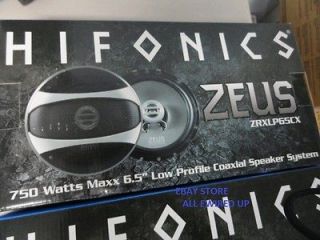 Newly listed NEW PAIR HiFonics ZEUS 6.5 Inch LOW PROFILE Speakers