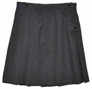 Royal Park School Uniform Kilt Size 12 Half Style 137 Color 8 Grey NEW