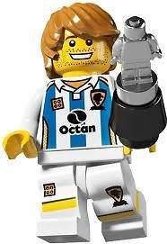 LEGO Soccer Player Minifigure Series 4 (New Just Removed from Pack)