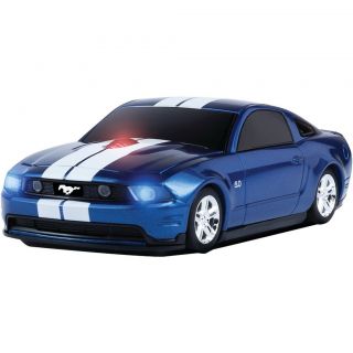 Road Mice Ford Mustang GT Car Wireless Computer Mouse   Blue