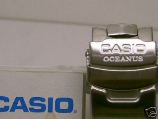 Casio watch band OC 500 Oceanus Steel Bracelet W/Pins