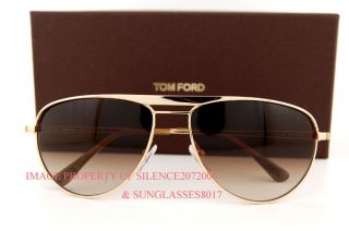 New Tom Ford Sunglasses TF 207 WILLIAM 28F GOLD Men