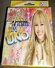 Hannah Montana Uno Card Game MIP NEW  Miley Cyrus