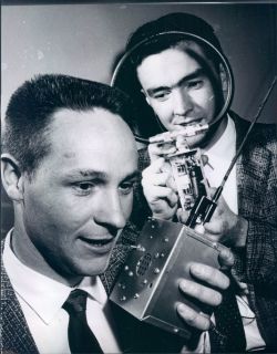 1961 Denver, Colorado Ham Radio Club VP Ray Raney & Fontaine LaRue