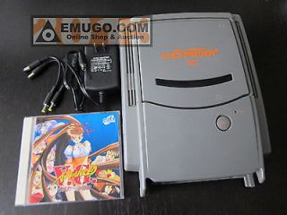 NEC PC Engine Super CD Rom 2 add on system + 1 Game for Core Grafx HE