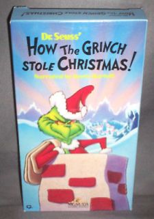 Dr. Seuss How the Grinch Stole Christmas!, VHS Tape