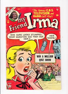 My Friend Irma No.46  1954   Dan Decarlo Art 