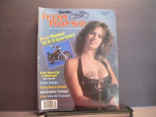 Iron Horse Motorcycle Easy Riders Magazine February 1982