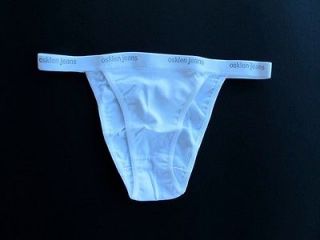 WHITE OSKLEN UNDERWEAR PANTIES WOMENS NWT PACK OF TWO SIZE L