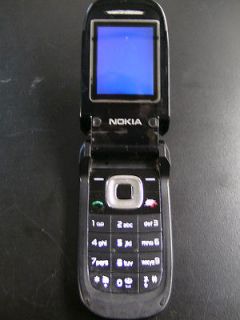 NOKIA CELL PHONE NUMBER 2660 4 PARTS ONLY SILVER AND BLACK WORKS BUT