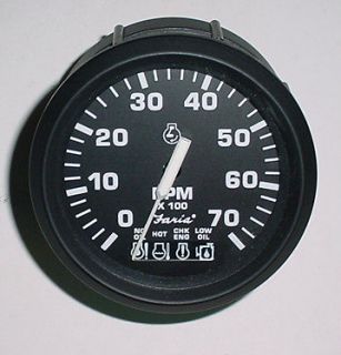 OUTBOARD BOAT TACHOMETER~TAC H~OMC SYSTEM CHECK~VRO~JOHN SON~EVINRUDE