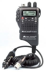 Midland Radio 75 822 Handheld Mobile Cb W/ Adapter