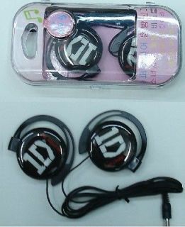 ONE DIRECTION EARPHONES HEADPHONES w/ CARRY POUCH Music Accessories