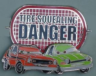 500 Pin CARS 2 TIRE SQUEALING DANGER GREM ACER Gremlin Mystery Chaser