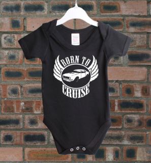 CHEVROLET SS 396 1968 BORN TO CRUISE CLASSIC CAR BABY GROW BC48